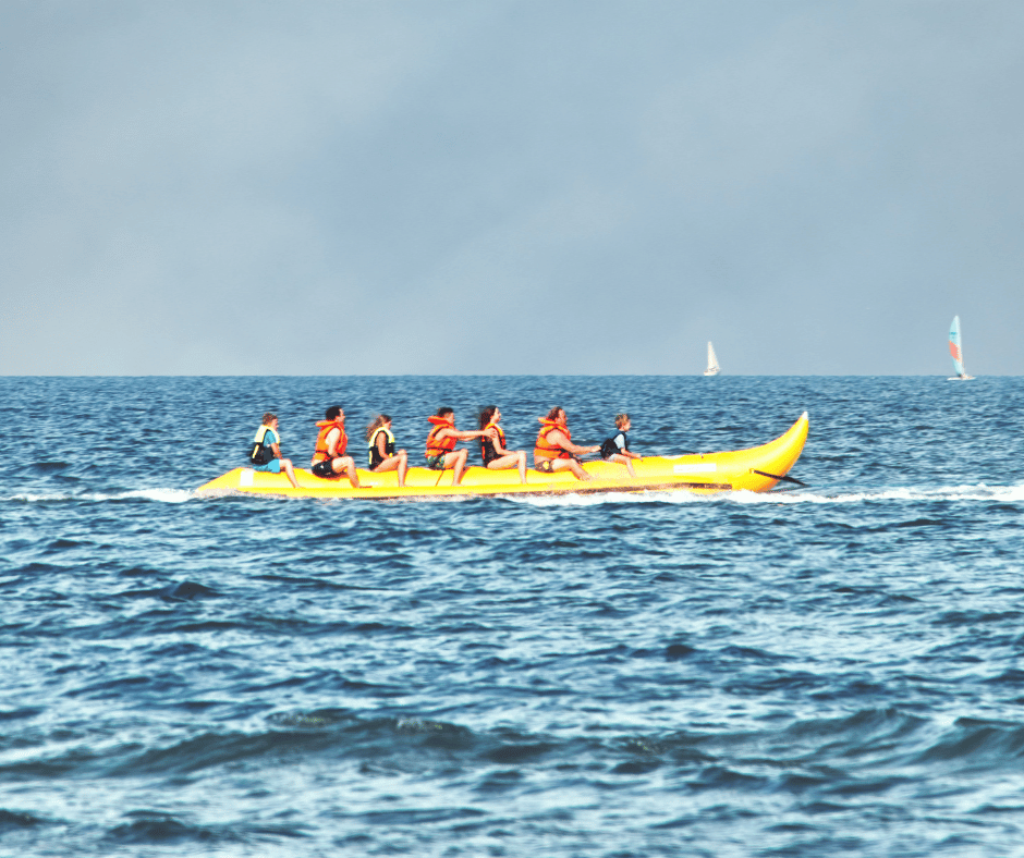 Banana boat ride